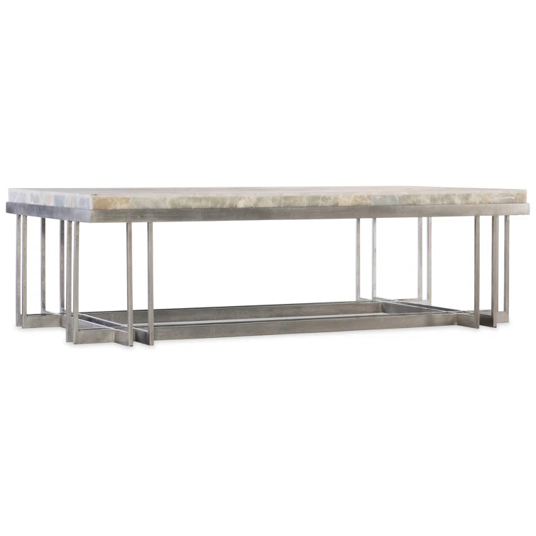 Hooker Furniture Melange Stone Top Coffee Table
