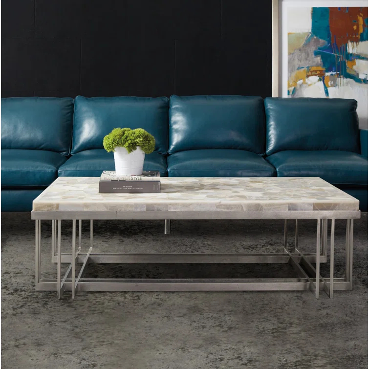Hooker Furniture Melange Stone Top Coffee Table
