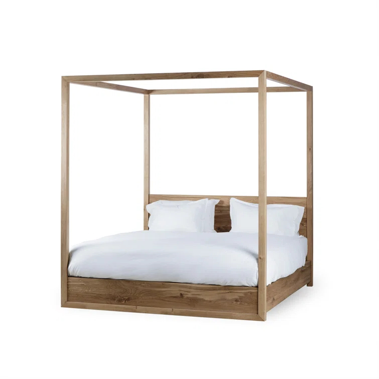 Thomas Bina Upholstered Canopy Bed