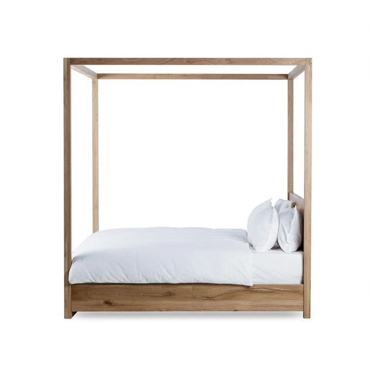 Thomas Bina Upholstered Canopy Bed