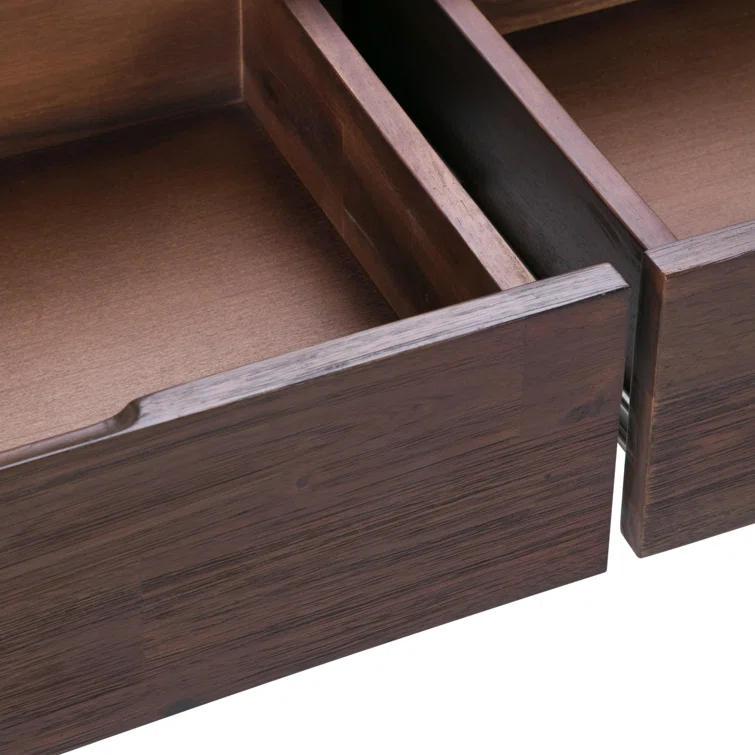 Lowry 60'' Solid Wood Top Console Table