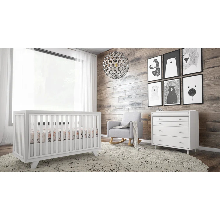 Wooster 3-in-1 Convertible Crib