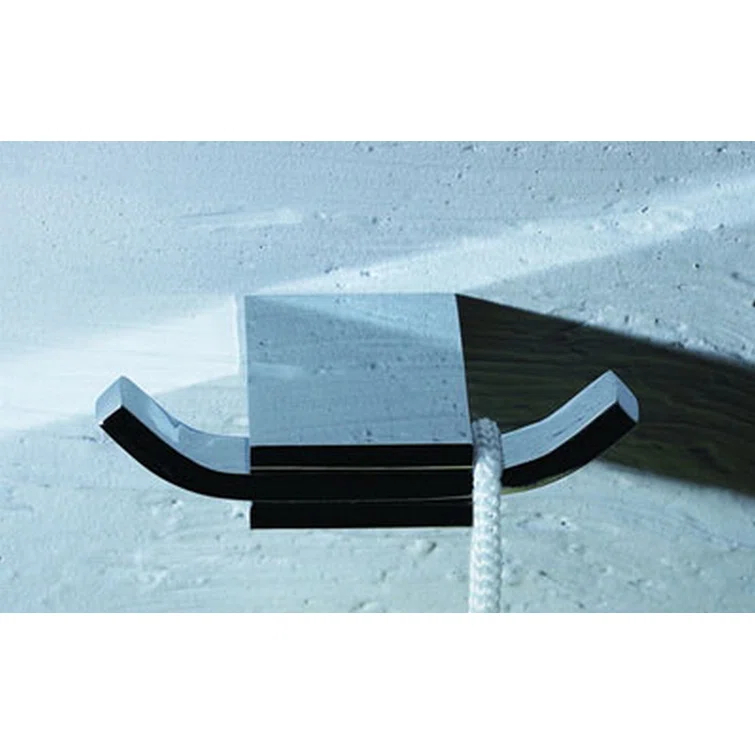 Aqua Fino Double Wall Mount Robe Hook