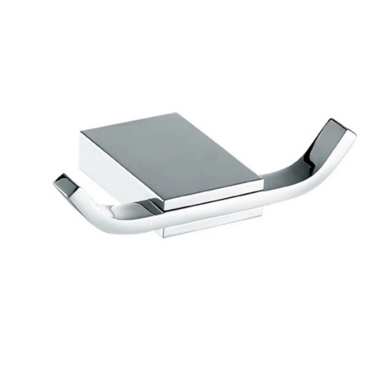 Aqua Fino Double Wall Mount Robe Hook