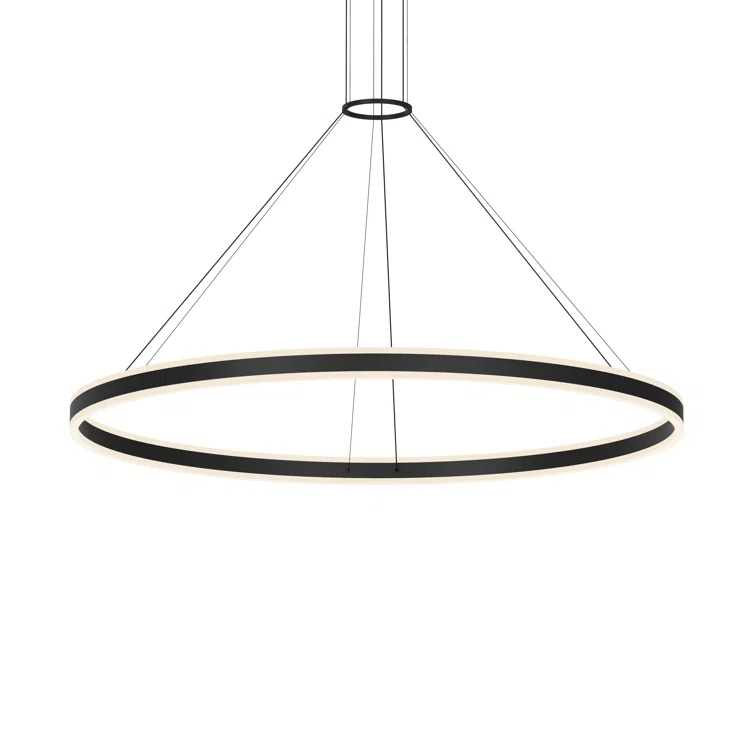 Double Corona 2 - Light Dimmable LED Wagon Wheel Chandelier