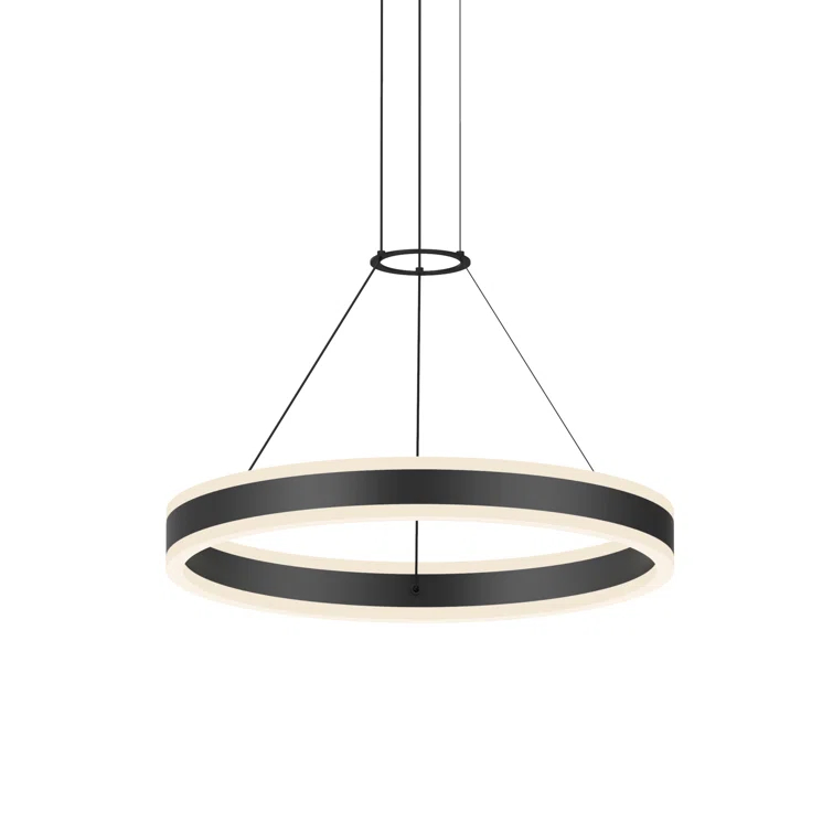 Double Corona 2 - Light Dimmable LED Wagon Wheel Chandelier