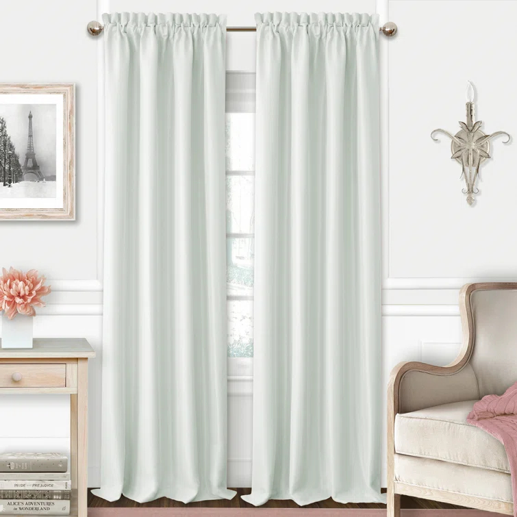 Ransdell Polyester Room Darkening Single Curtain Panel Single Panel