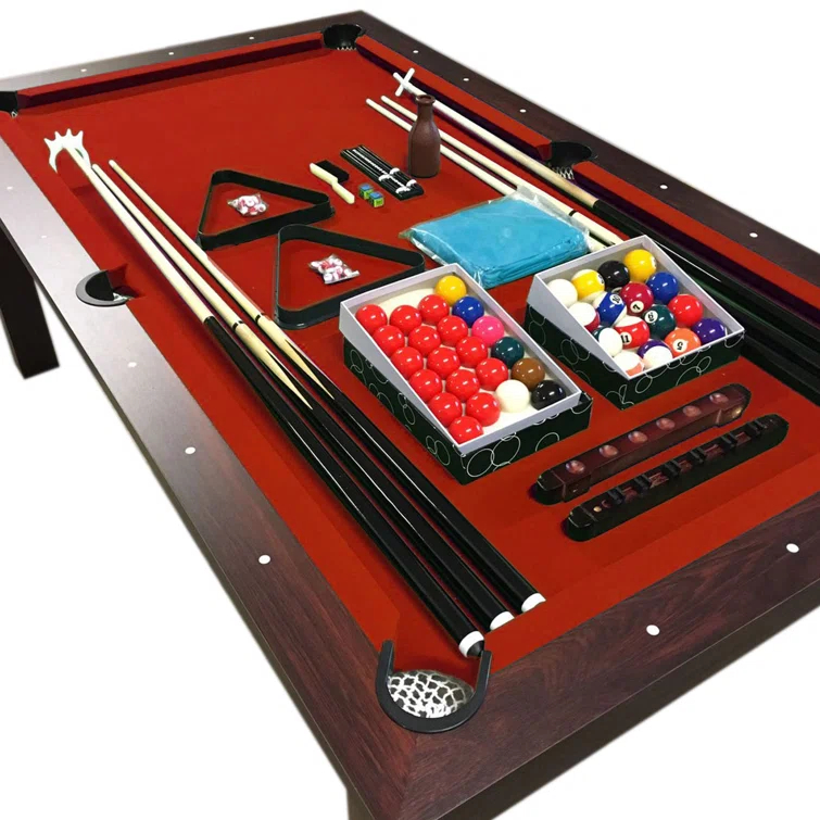 Missisipi Model Snooker Full Accessories 7' Pool Table