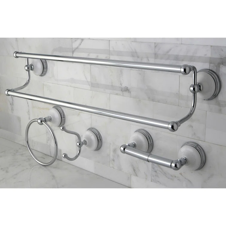 Kingston Brass Victorian 4-Piece Bathroom Hardware Set