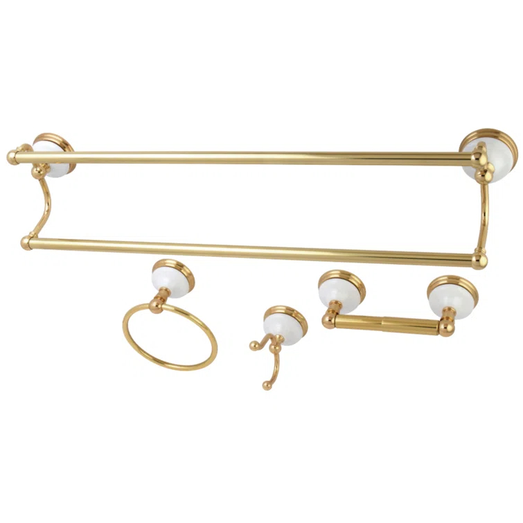 Kingston Brass Victorian 4-Piece Bathroom Hardware Set