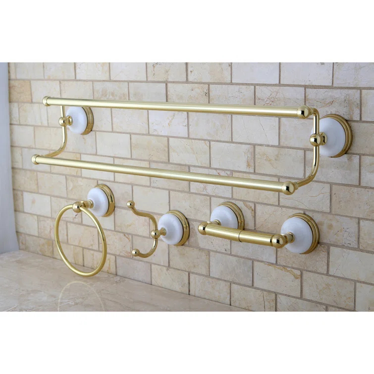 Kingston Brass Victorian 4-Piece Bathroom Hardware Set