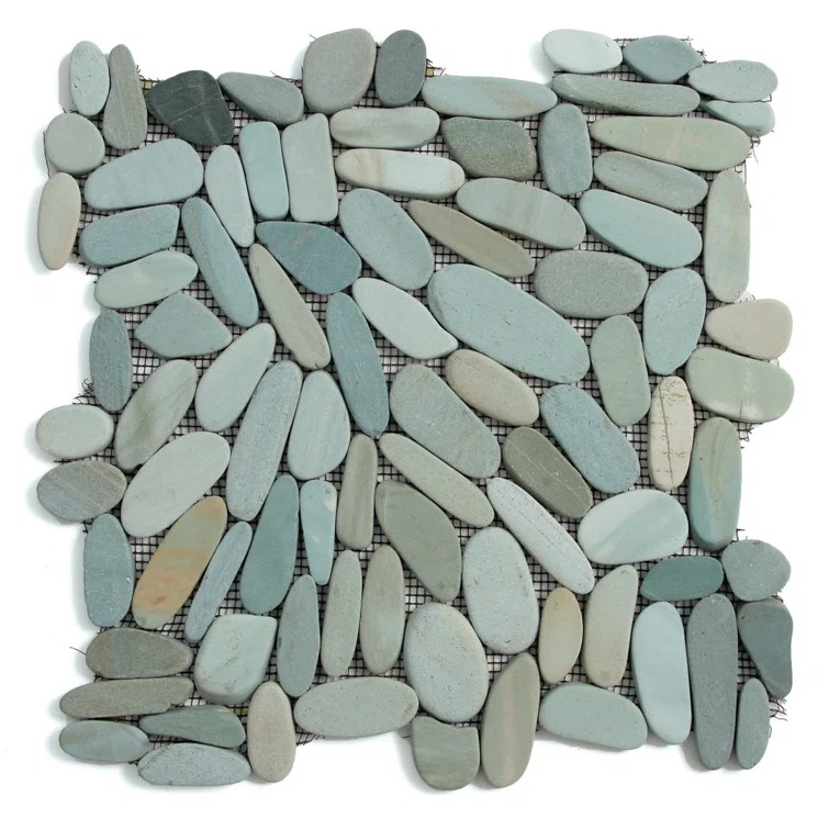 Solistone Kuala Pebbles Random Sized Natural Stone Pebble Wall & Floor Tile