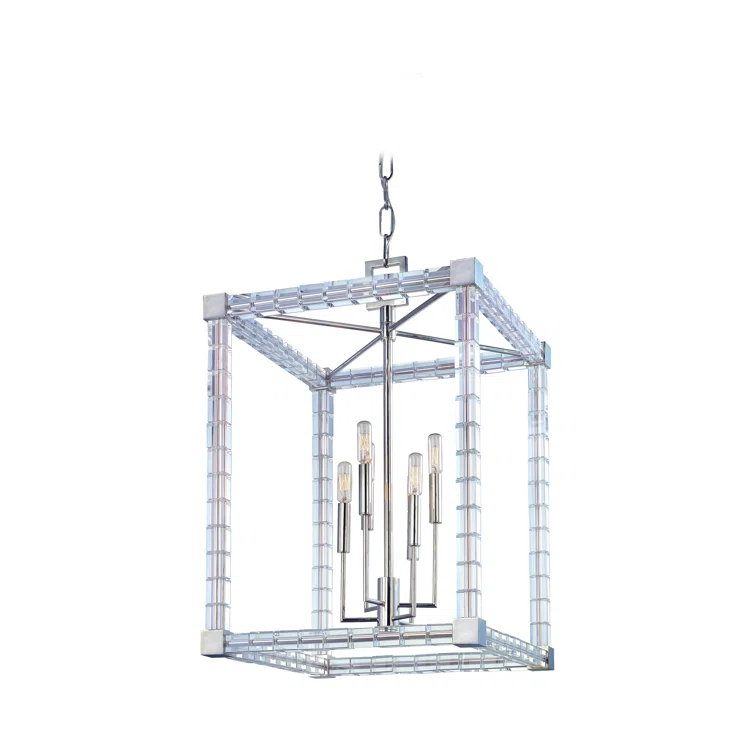 Alpine 6 - Light Square / Rectangle Chandelier