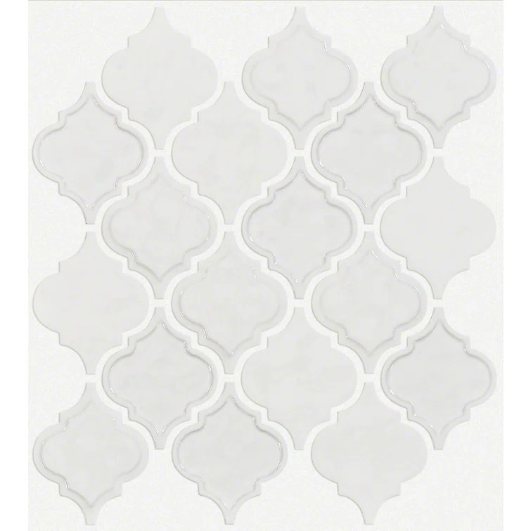 Victoria 11.26" x 12.05" Ceramic Novelty Mosaic Wall & FloorTile
