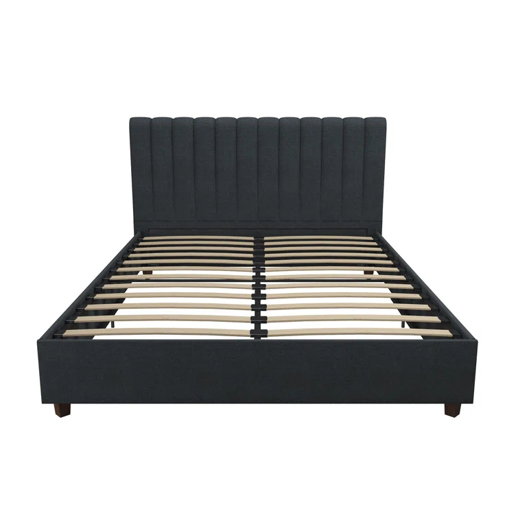 Brittany Tufted Upholstered Platform Bed