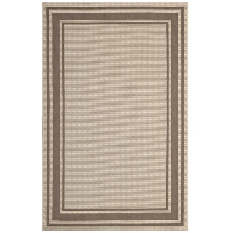 Rim Geometric Indoor / Outdoor Rug