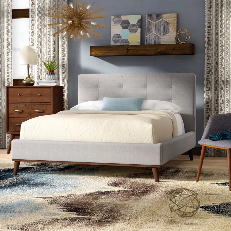 Miriam Upholstered Platform Bed