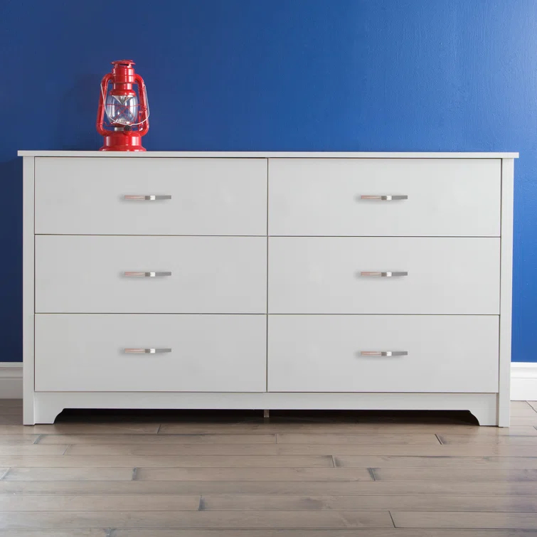 Fusion 6-Drawer Dresser