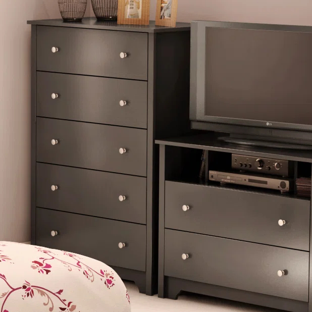 Vito 5-Drawer Chest Dresser
