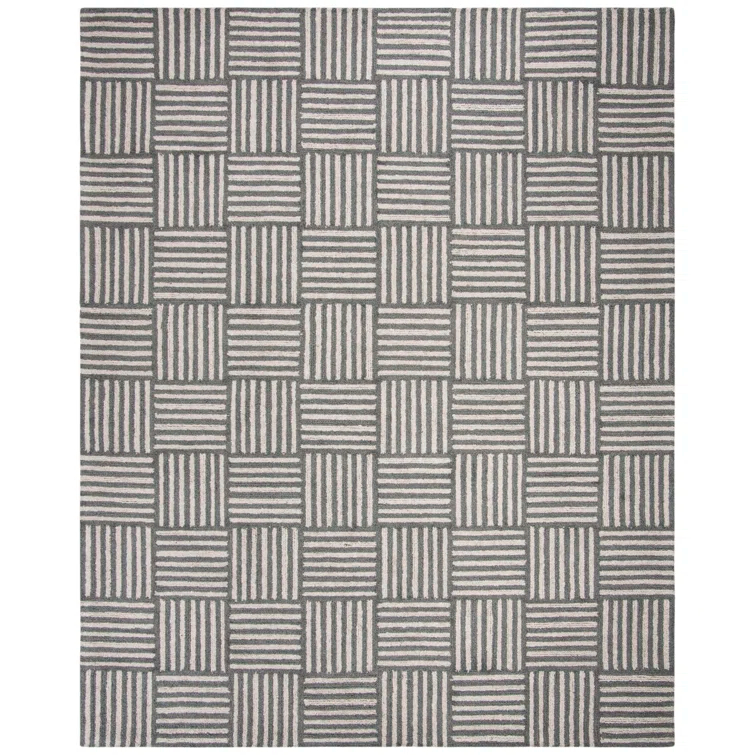 Stockton Hand Tufted Performance Striped Rug