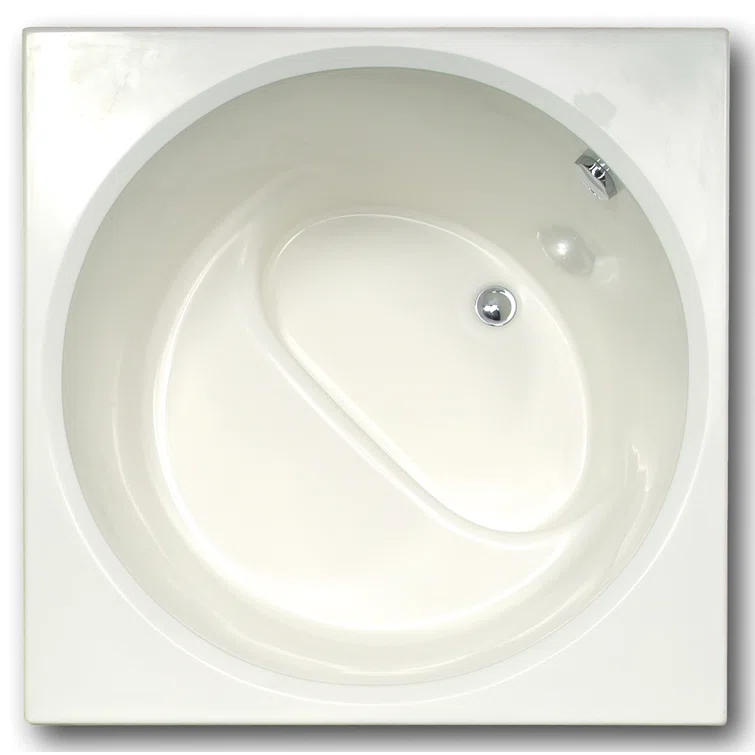 Fuji 60'' x 40'' Drop-In Soaking Gelcoat Bathtub