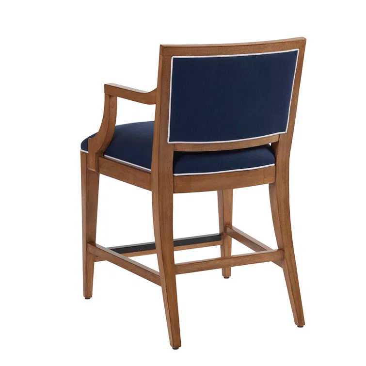 Newport Upholstered Counter Stool with Metal Frame