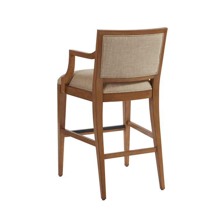 Newport Upholstered Counter Stool with Metal Frame
