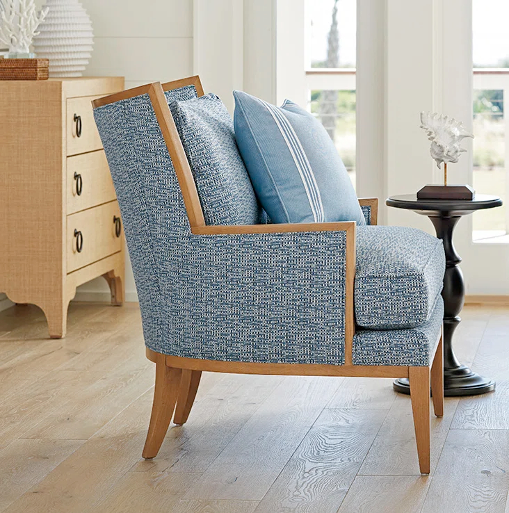 Barclay Butera Upholstery Upholstered Barrel Chair
