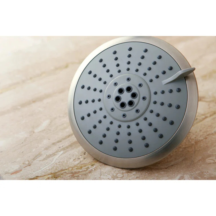 Kingston Brass Shower Scape 5-Inch Round 5-Function ABS Shower Head