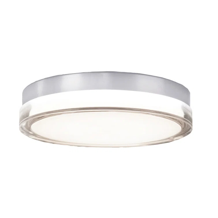 Acrylic 12" LED Flush Mount