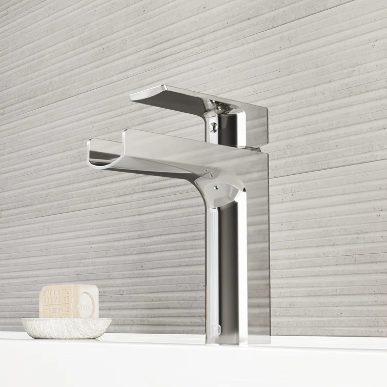 Ileana 7" H Single Handle Single Hole Bathroom Faucet