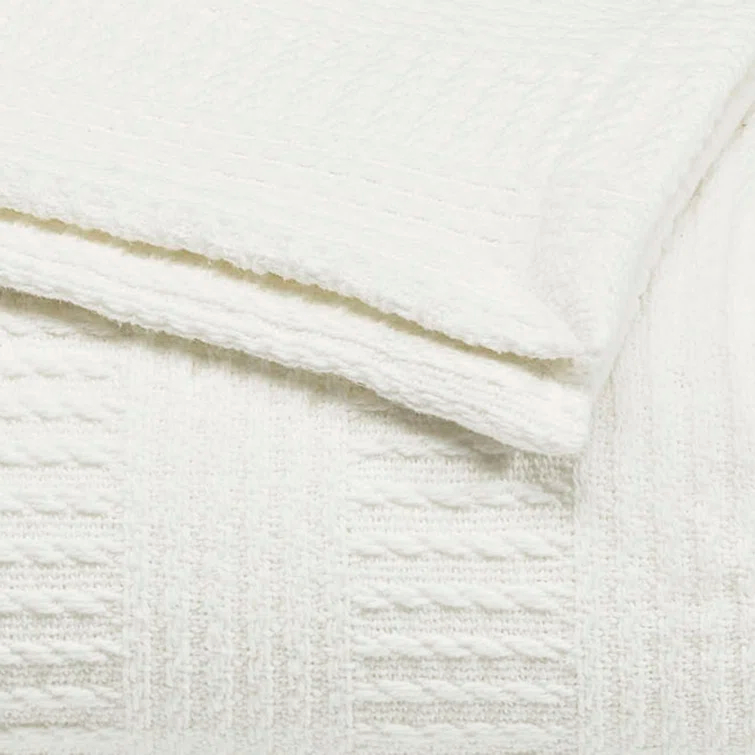 Nautica Nautica Rope Stripe Cotton Blanket