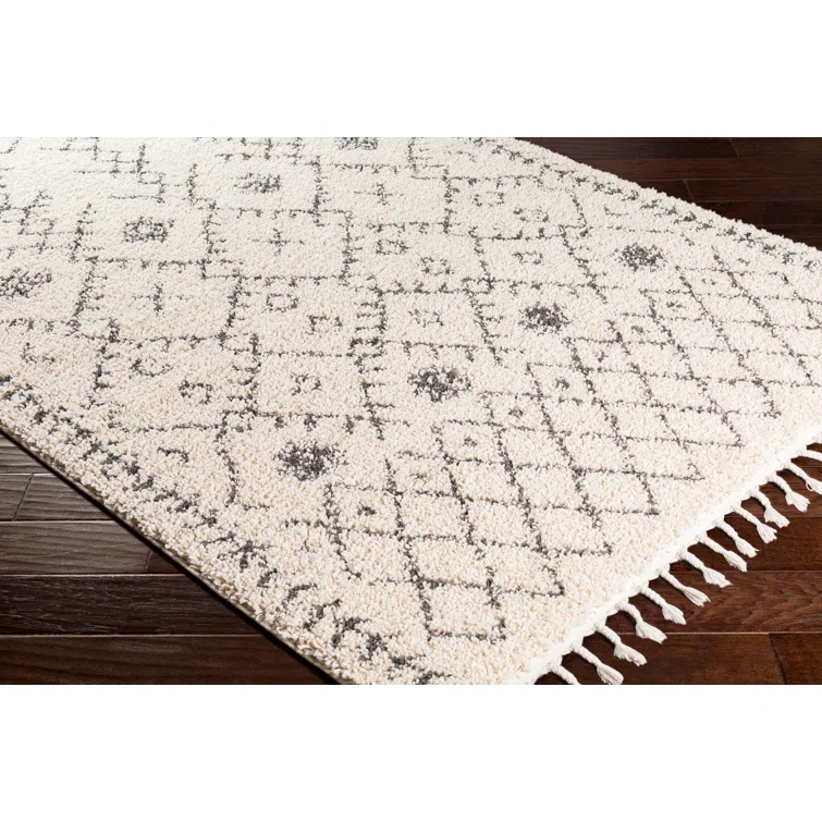 Mossy Charcoal/Beige Rug