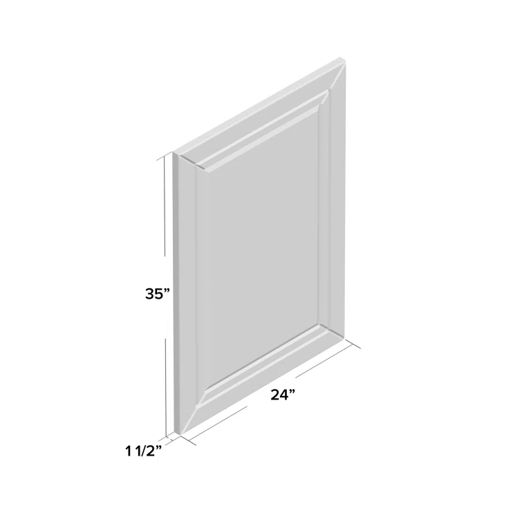 Aura Silver Rectangular Glass Vanity Wall Mirror