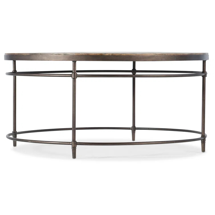 St. Armand Solid Wood Top Coffee Table