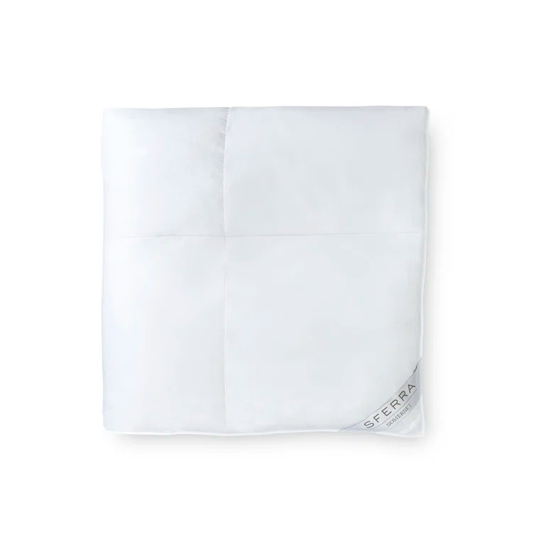 Twin Light Comfort White Cotton Down Duvet