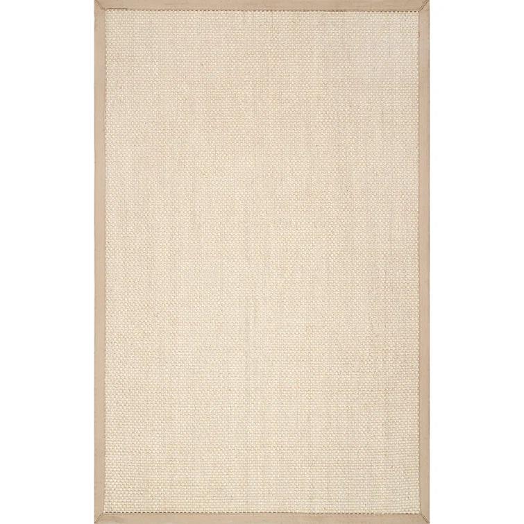 Proper Sisal and Wool Tan Area Rug