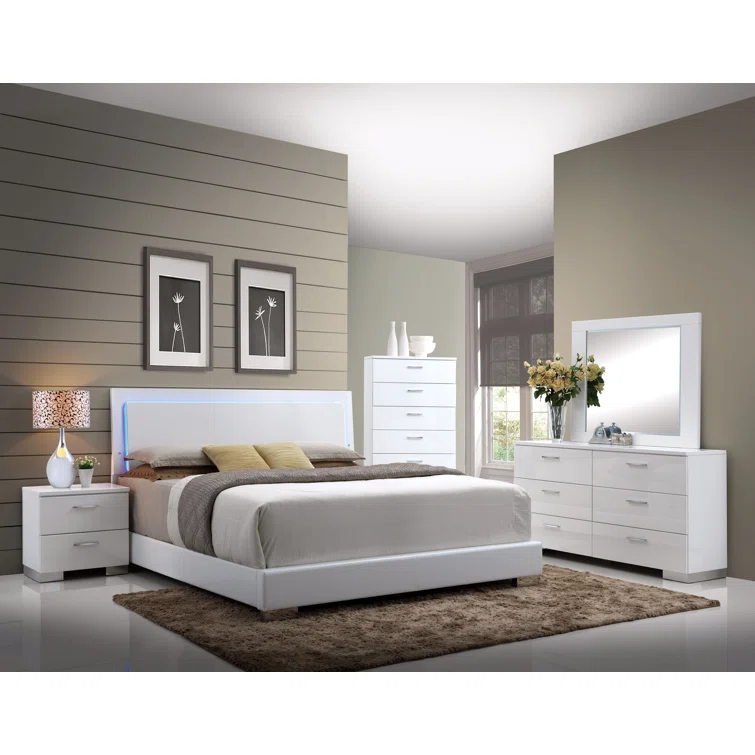 Arundhati Vegan Leather Bed
