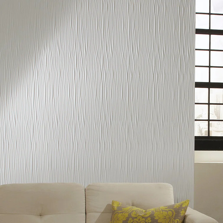 FASÄDE Waves Vertical Decorative Vinyl 4'X8' Wall Panel