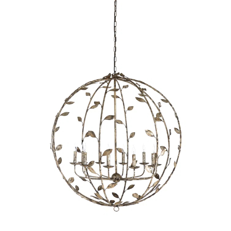 Charlotte 10 - Light Globe Chandelier