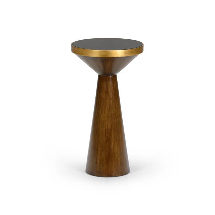 Chelsea House New York Glass Top End Table