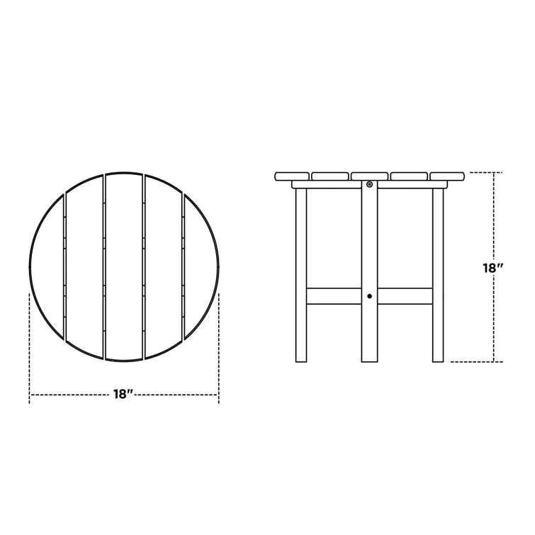 Round 18" Side Table