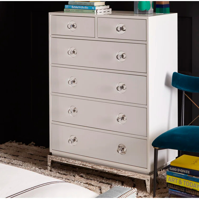 Jonathan Adler Channing 6 Drawer Tall Console