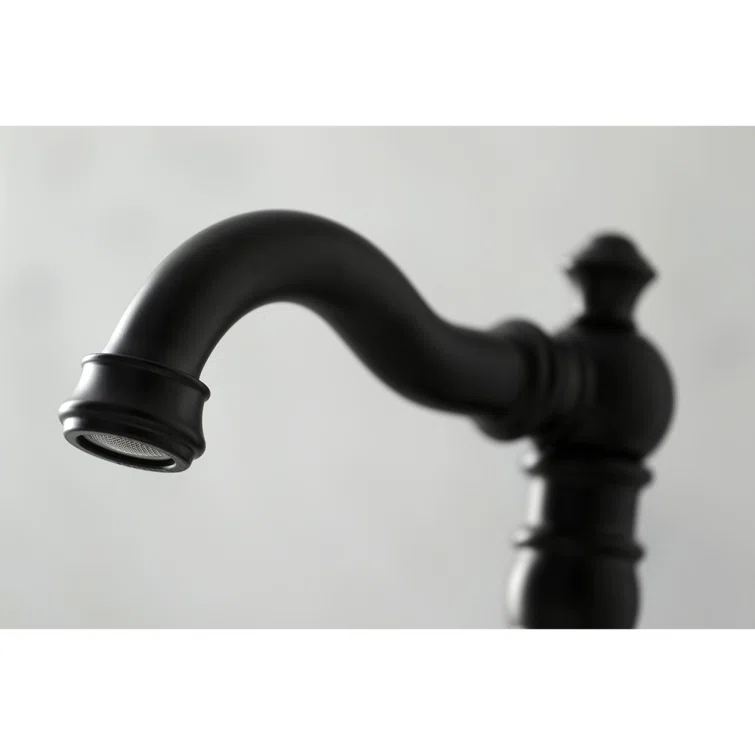 Kingston Brass FSC1970AL Kingston Brass English Classic Two-Handle 3-Hole Deck Mount Widespread Bathroom Faucet with Pop-Up Drain