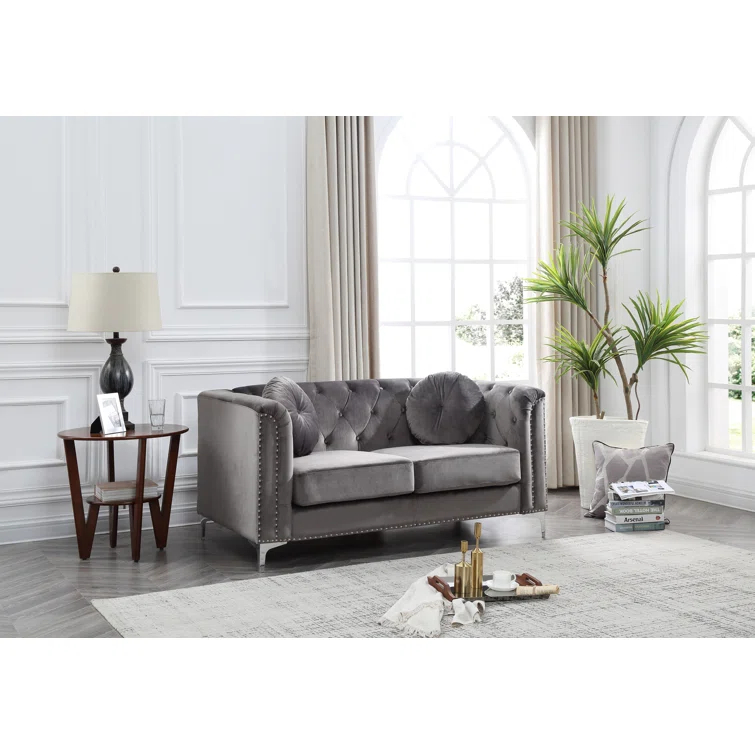 Soho 62'' Velvet Loveseat