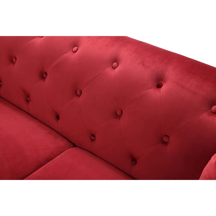 Soho Velvet Chesterfield Chair