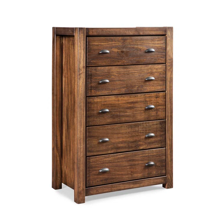 Montauk Solid Wood 32.5'' W 5 - Drawer Dresser