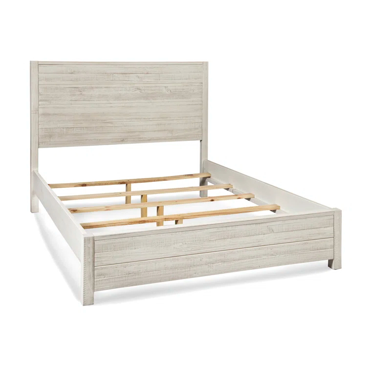 Montauk Solid Wood Panel Bed
