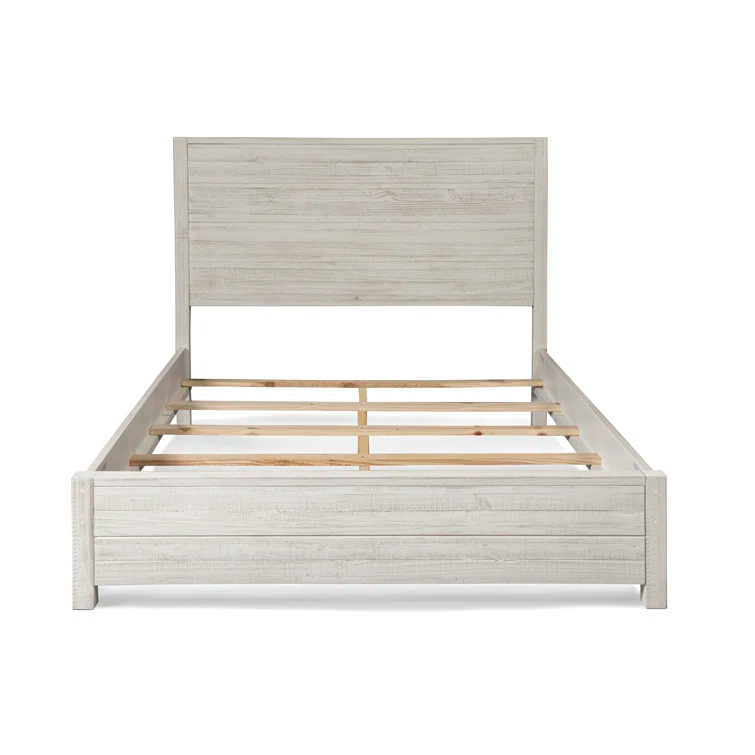 Montauk Solid Wood Panel Bed