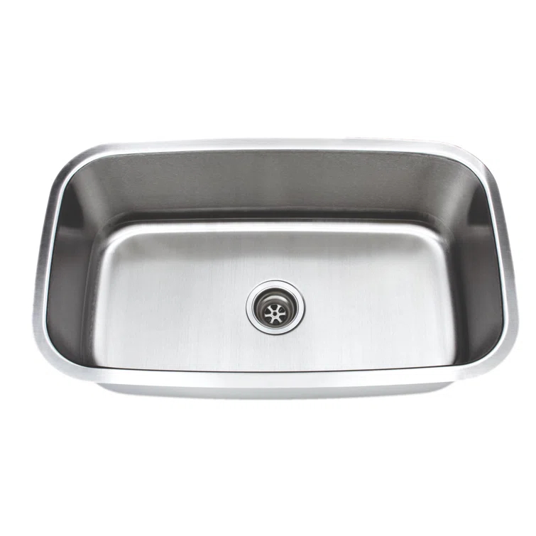 Craftsmen Series 31.5'' L Undermount Single Bowl Stainless Steel Kitchen Sink